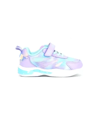 Exs Zapato con Velcro y Luces